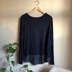 Loft Navy Sweater